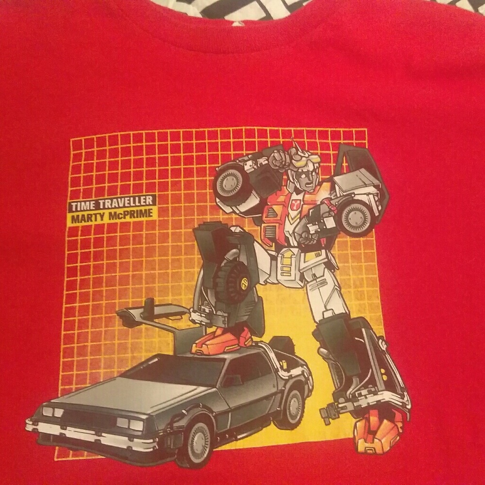 Rare vintage Marty mcPrime t-shirt sz XL